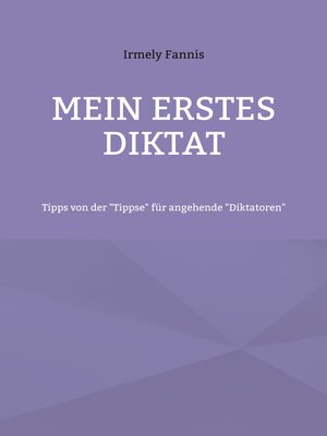 cover image of Mein erstes Diktat